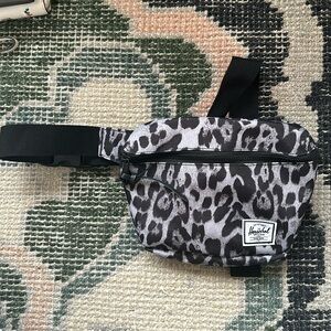 Herschel Supply Co snow leopard belt bag